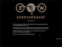 Tablet Screenshot of darkhardware.com